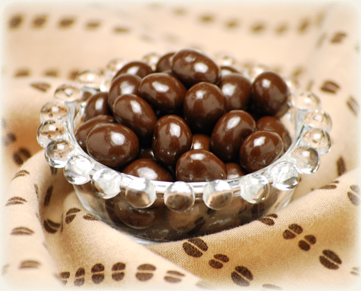 南蛮屋の煎りたて珈琲豆そのまんまチョコ