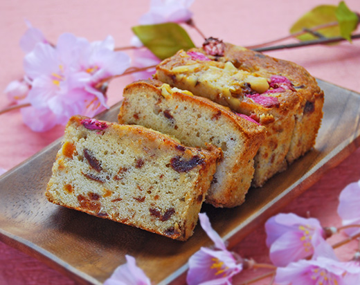 南蛮屋 焼き菓子工房『春うらら、桜のパウンドケーキ 2017』