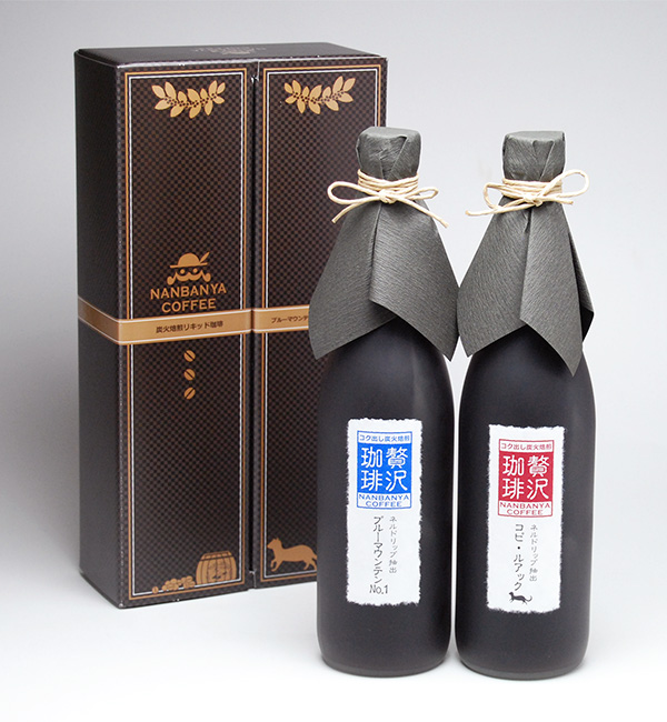 コク出し炭火焙煎 贅沢珈琲 〜ネルドリップ抽出リキッドコーヒー