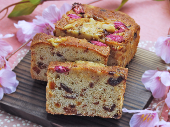 南蛮屋 焼き菓子工房『春うらら、桜のパウンドケーキ 2018』