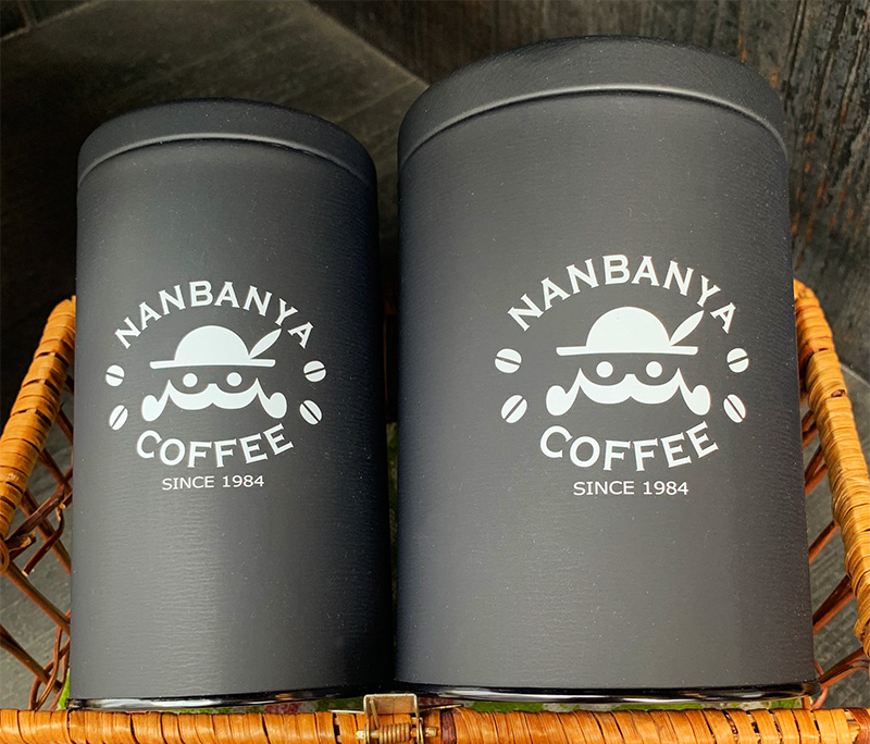 南蛮屋オリジナルコーヒー保存缶