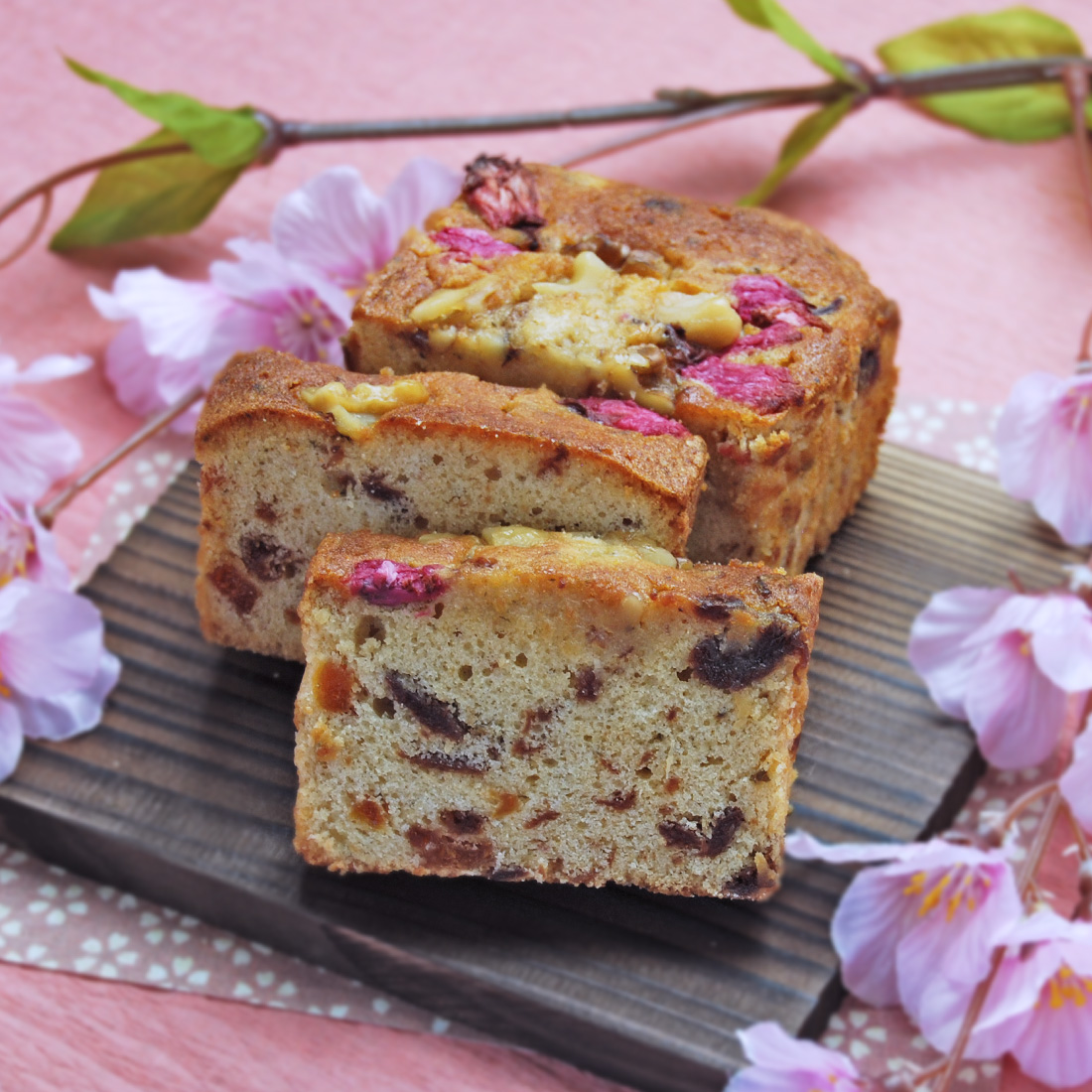 南蛮屋 焼き菓子工房『春うらら、桜のパウンドケーキ 2026』
