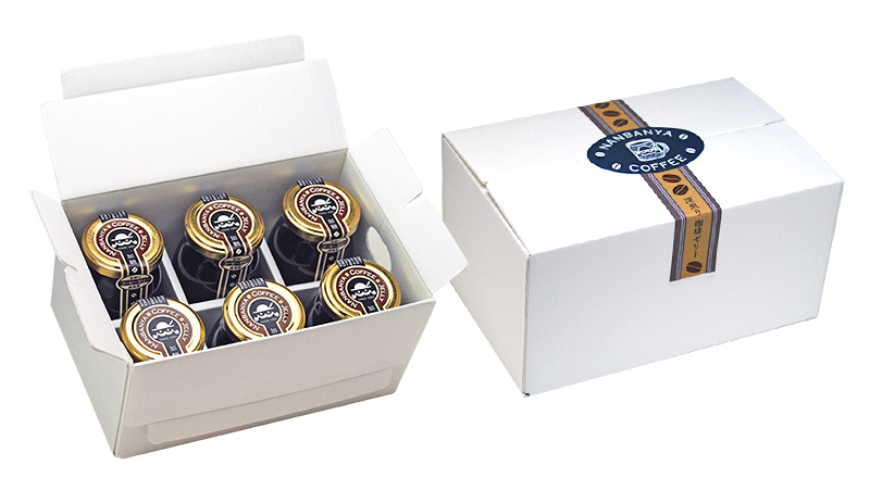 南蛮屋の深煎り珈琲ゼリー（加糖）セット