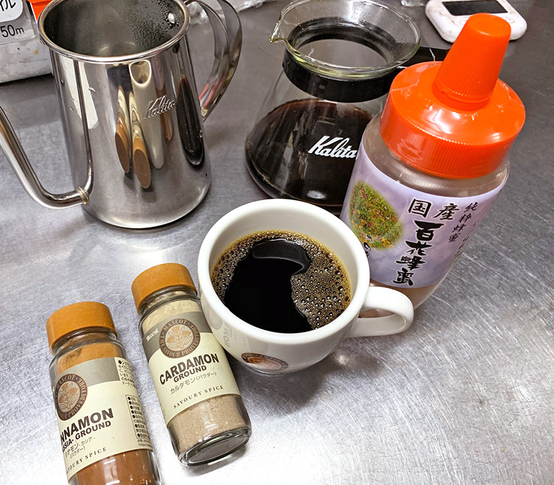 スパイスコーヒーの作り方