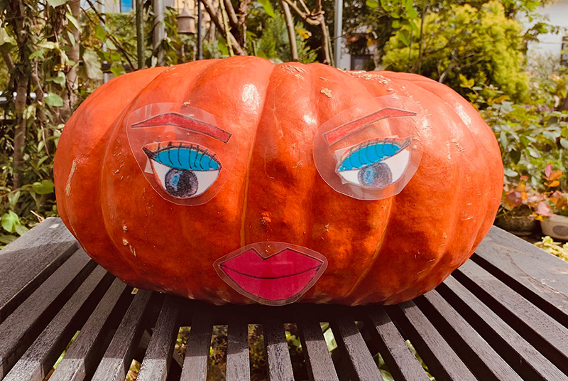 ハロウィンフェアー『おばけかぼちゃの体重測定』