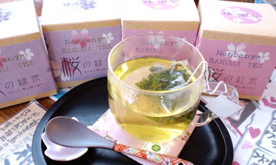 桜の紅茶・桜の緑茶