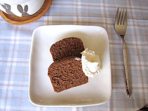 ガトーショコラ風 豆乳ケーキ