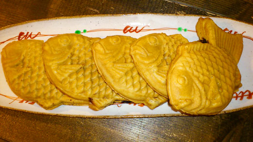 たい焼きの尾頭付き