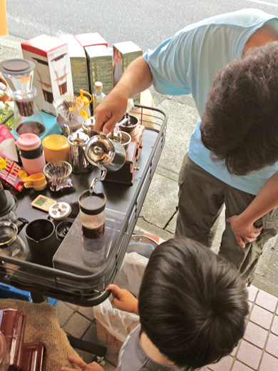 コーヒー器具体験会