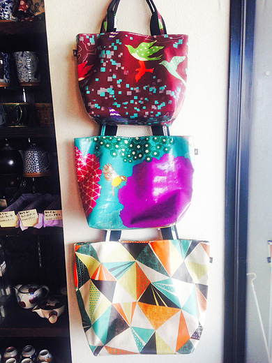 畠山 泰子さん『ハンドメイドバッグ＆小物展』トートバッグ
