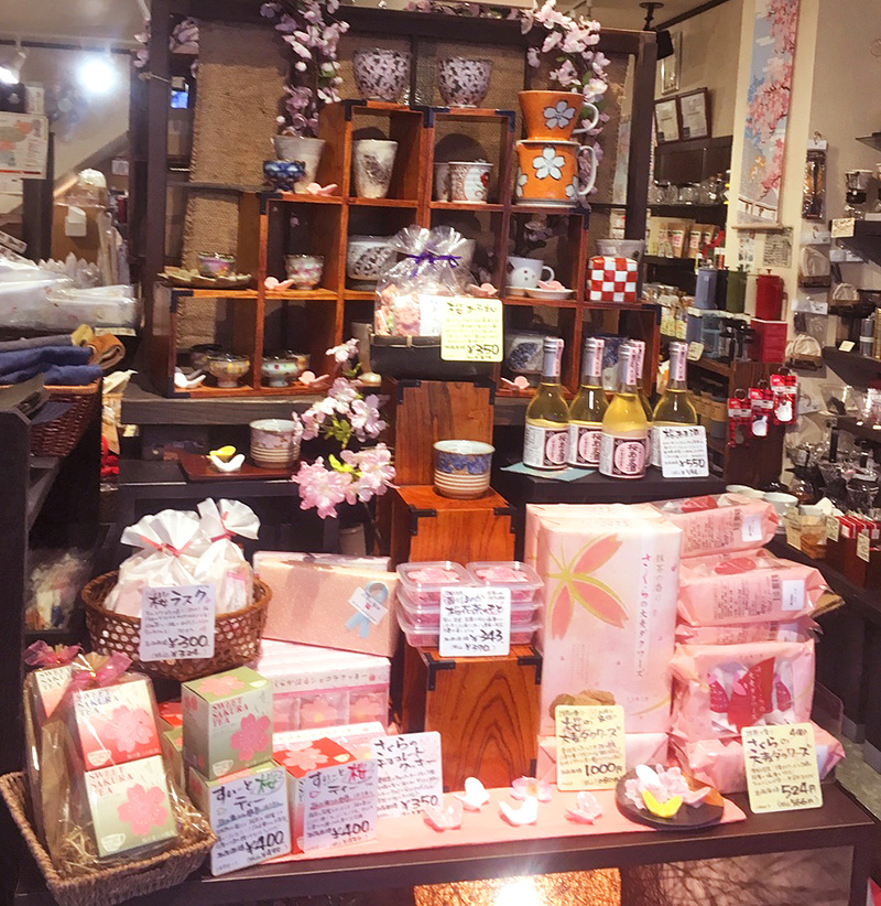 桜の商品が入荷