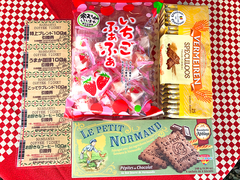 みんなでシェアできるお菓子セット