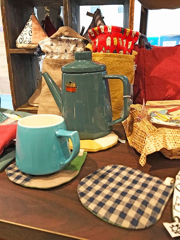 楽布 アオトソラさんのコースター・ポットマット