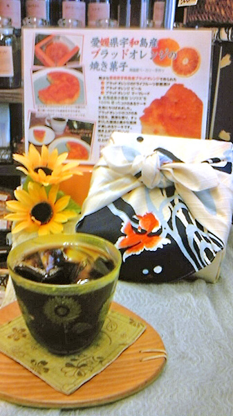 ブラッドオレンジの焼き菓子