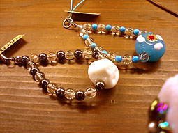 とんぼ玉アクセサリー