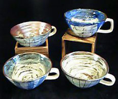 鶴林窯 新作カップ