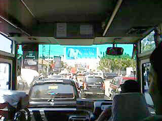 メダン市内は大渋滞