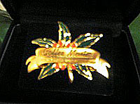 コーヒーマイスターブローチ