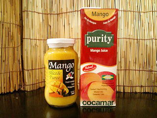 マンゴーピューレ、マンゴーネクター