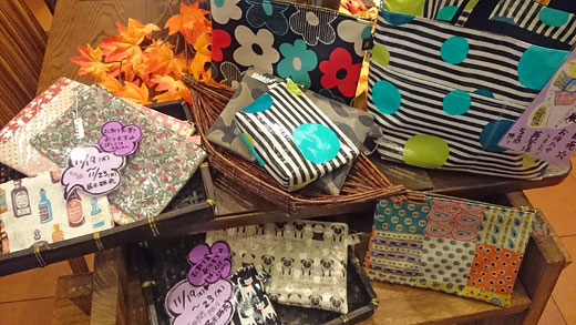 ハンドメイド バック&小物展