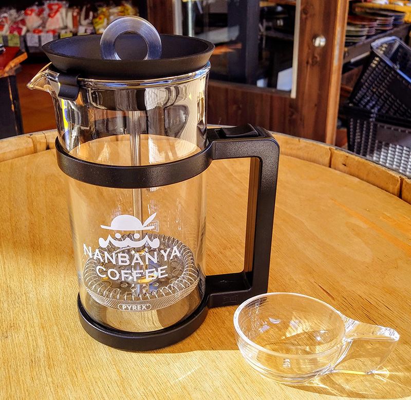 南蛮屋オリジナルコーヒープレス