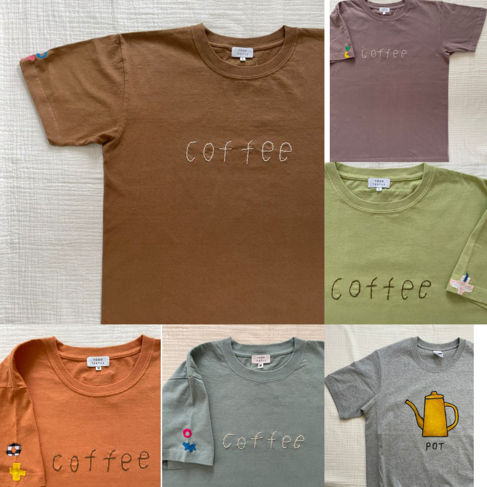 『COFFEEとTシャツとこけしと』展・ノグチナミさん作品新作