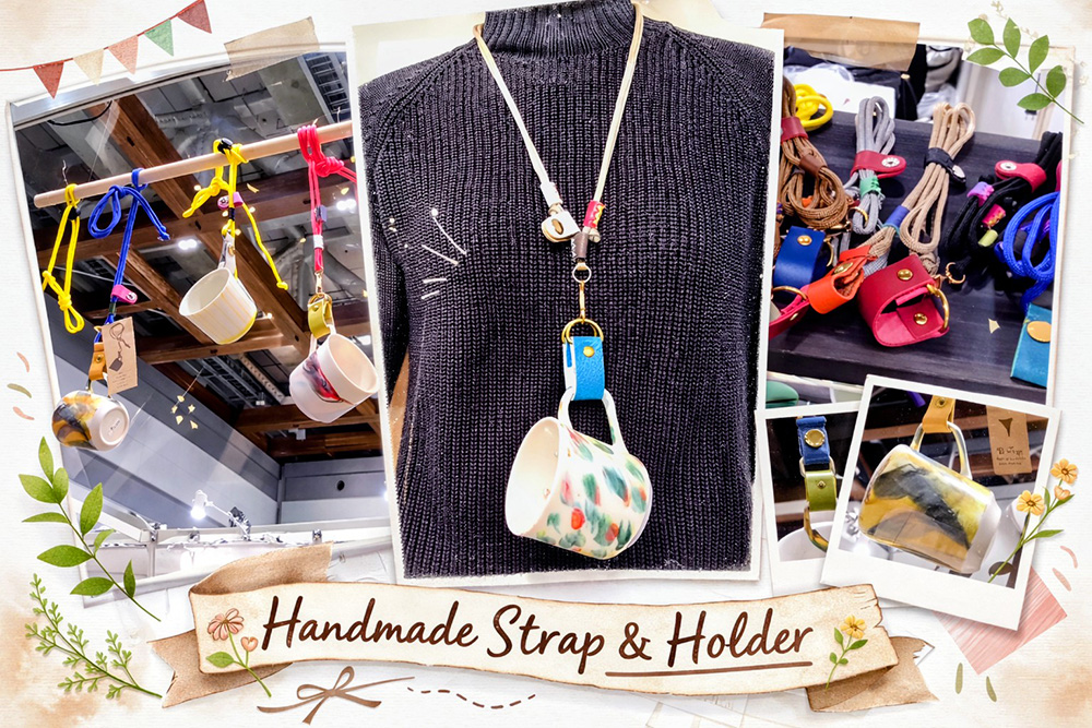 陶芸作家 セラミックデザイナー『北川和喜 作品展』ストラップ販売