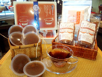 塩ようかん・ルイボスティー