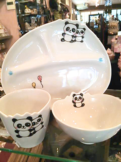 パンダ陶器