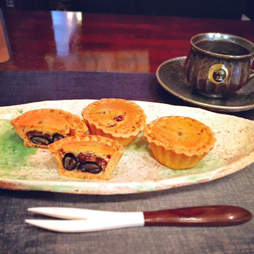 南蛮屋 焼き菓子工房『味わい・かのこ豆タルト』