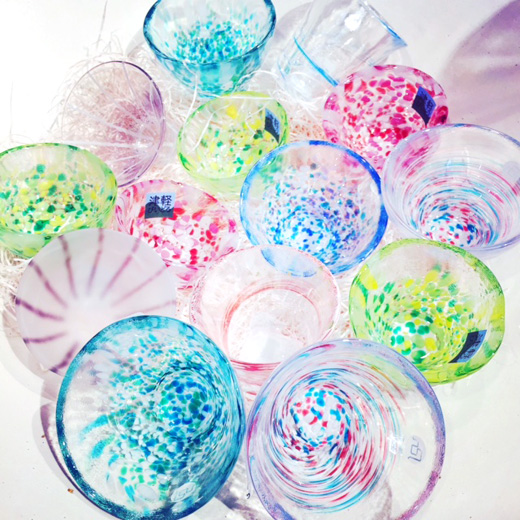 津軽びいどろ盃