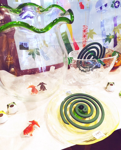 津軽びいどろ蚊遣り