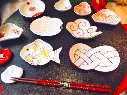 お正月の食器コレクション