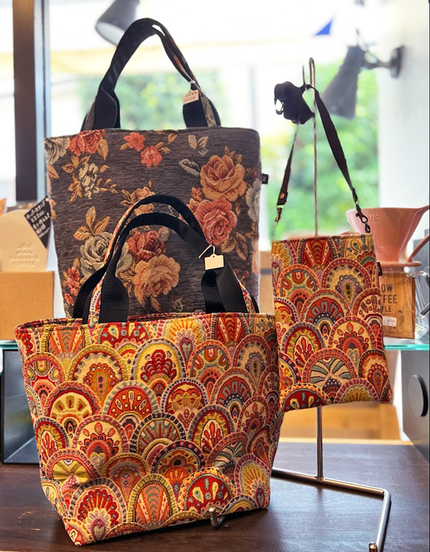 畠山泰子さんハンドメイドバッグ＆小物展