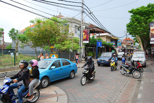 バリ島の街