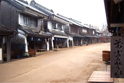 江戸時代の商家群