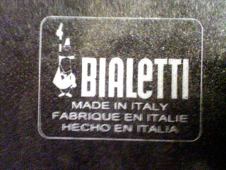 ビアレッティーのマーク