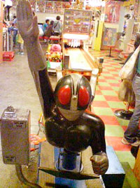 仮面ライダーの遊具