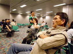 トランジットのシンガポールにて