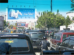 メダンの町並み