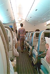 シンガポール航空のジャンボジェット