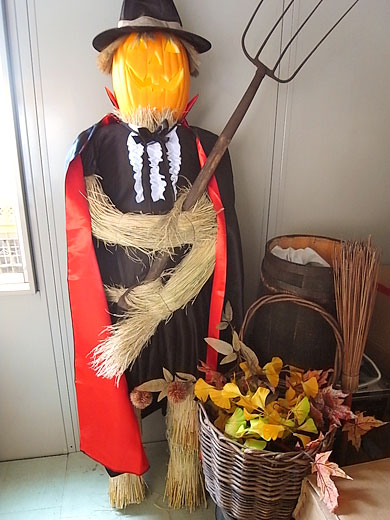 ハロウィンの主役『オバケかかし』