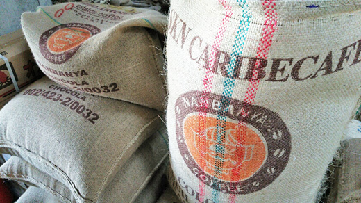 南蛮屋オリジナルコーヒー生豆『コロンビア ウィラスウィート』『ブラジル ショコラ』