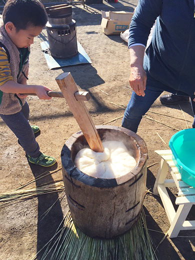餅つき