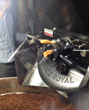 30kgコーヒー豆炭火焙煎機