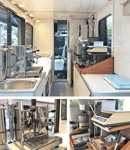 南蛮屋カフェカー製作中