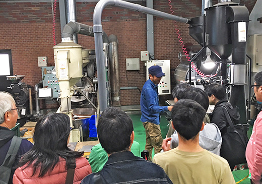 はとバスツアー＠南蛮屋ガーデン焙煎工場見学