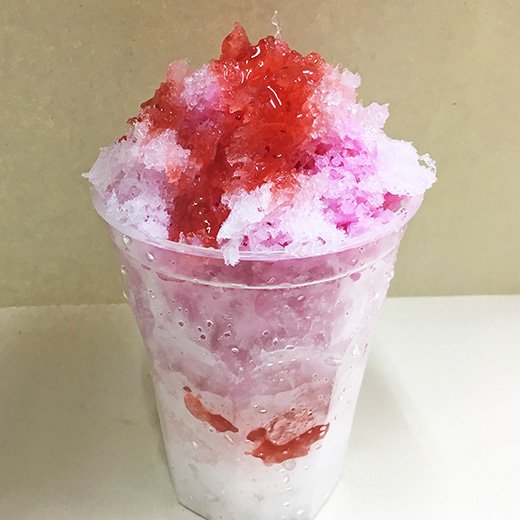 南蛮屋カフェカー かき氷メニュー