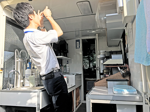 南蛮屋カフェカー（キッチンカー）