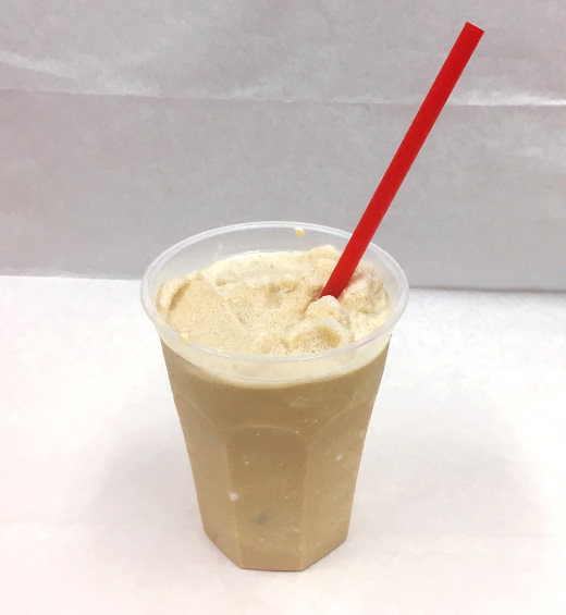 南蛮屋カフェカー新メニュー『コーヒーフローズン』